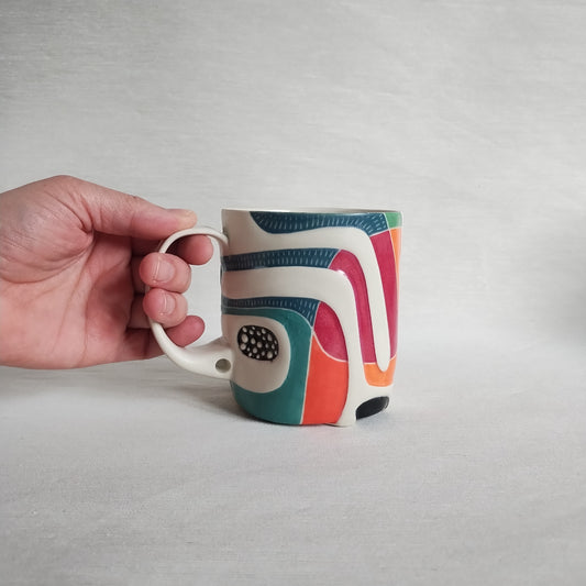 Fancy butt PEACE mug #2 (Slight Second)