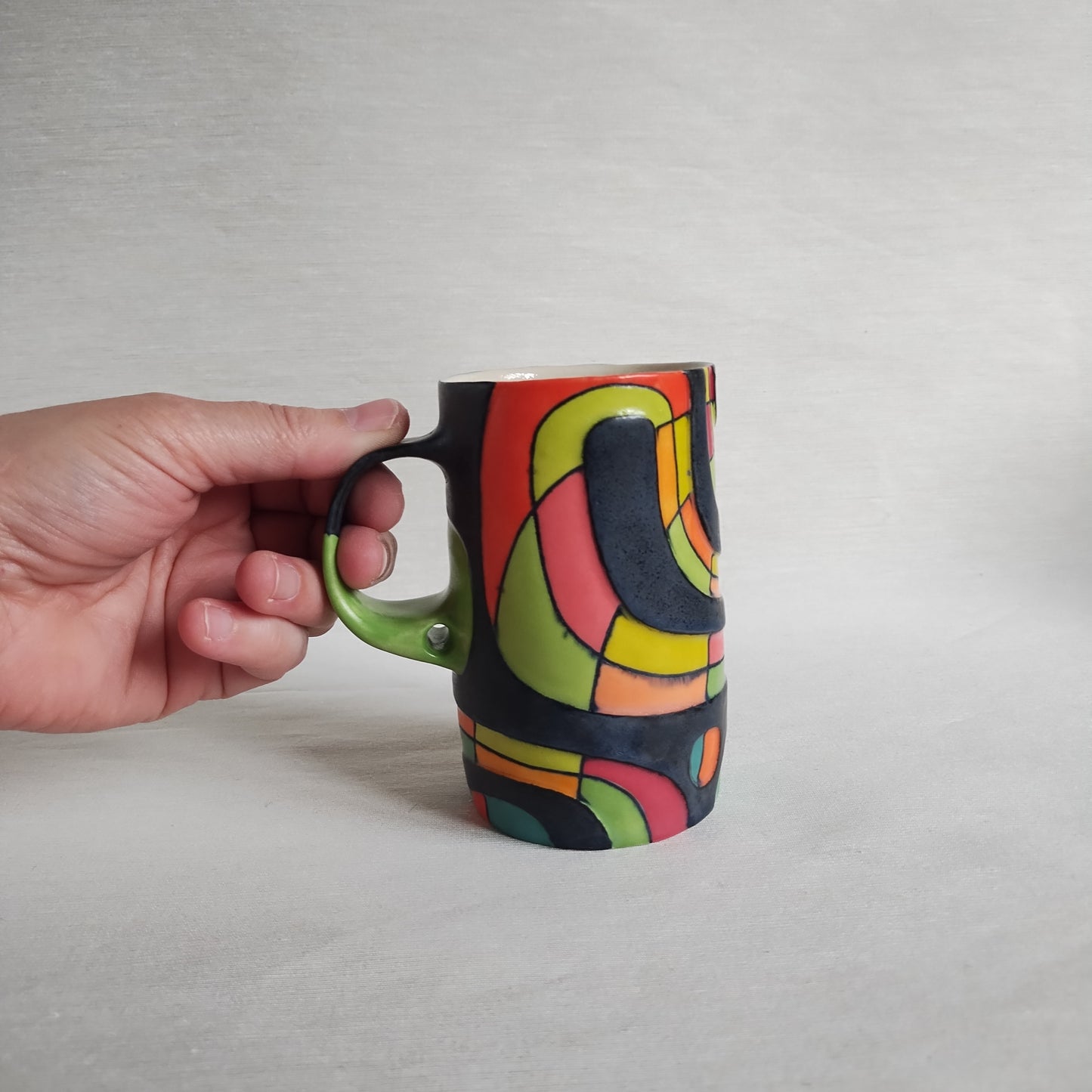 Cappuccino mug #1, 9 oz (Slight Second)