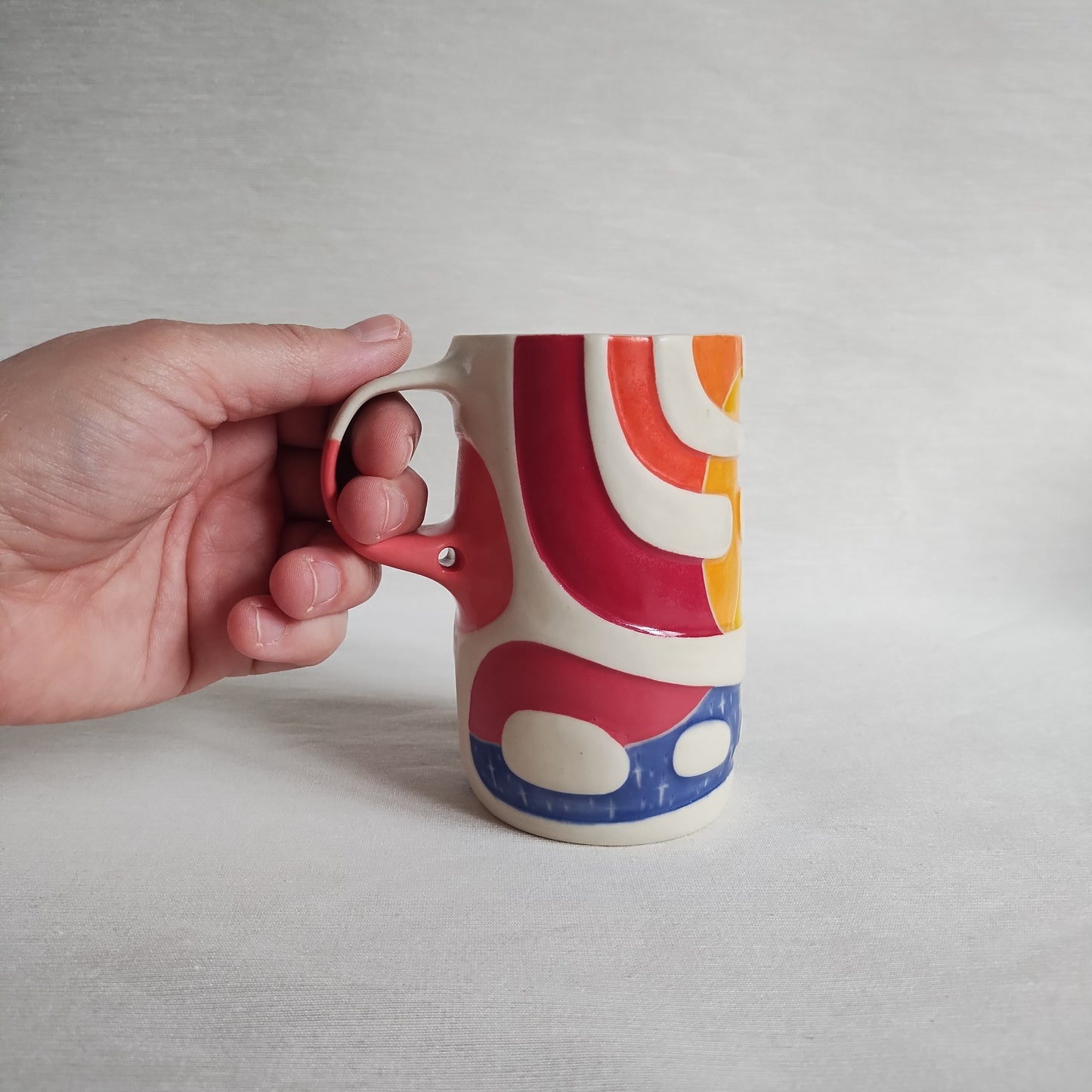 Cappuccino mug #4, 9 oz (Second)