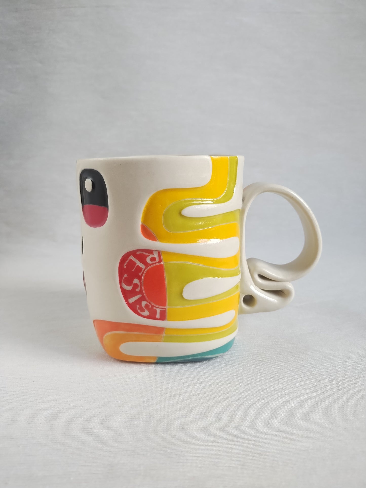 "Allies: Resist!" - fancy butt mug (16oz)
