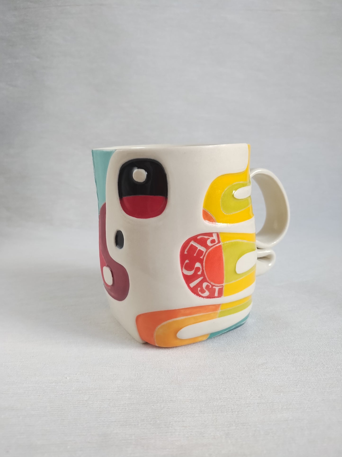 "Allies: Resist!" - fancy butt mug (16oz)