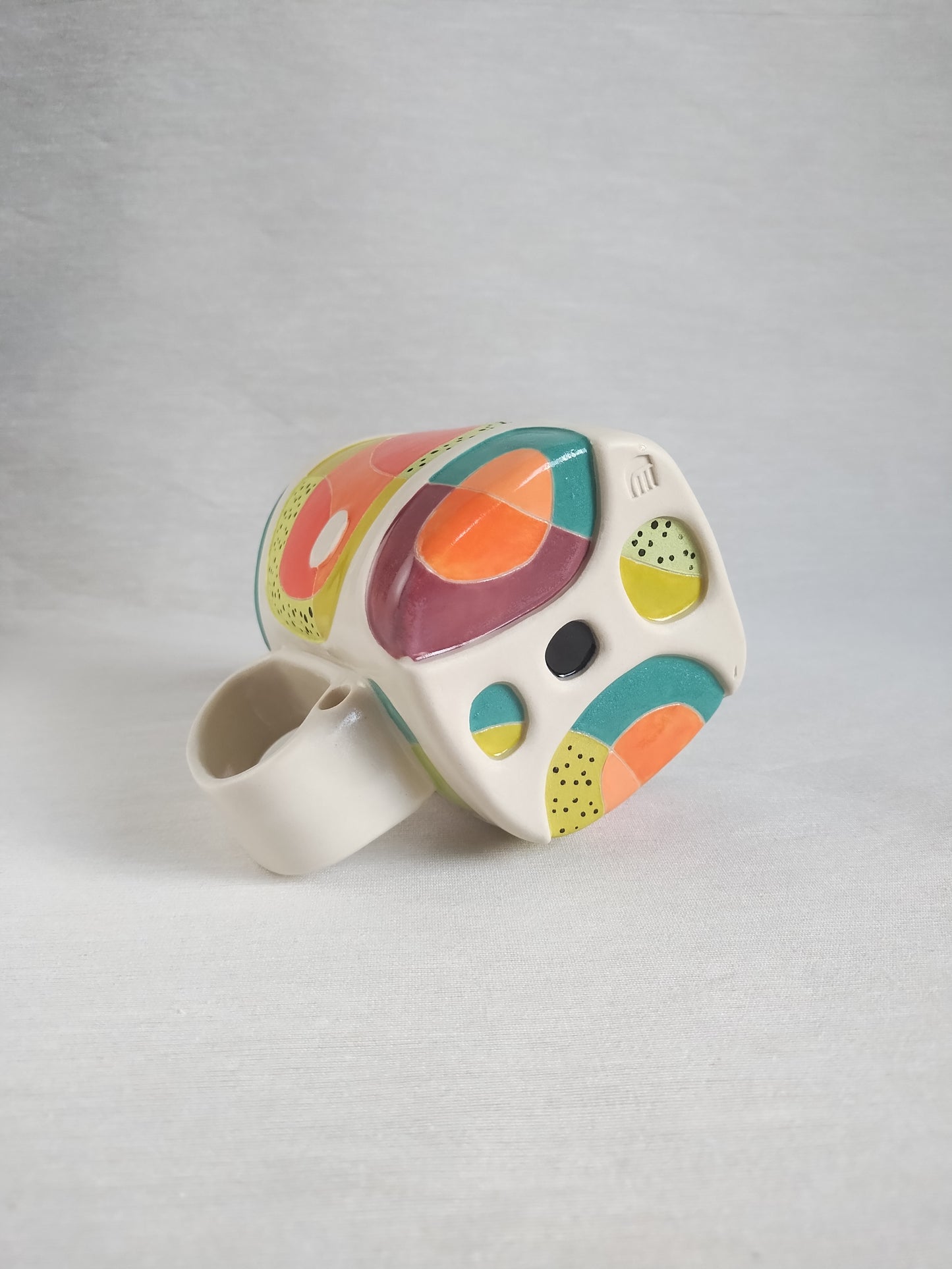 "Her/She's hot chocolate mug" (second), fancy butt mug, 16 oz