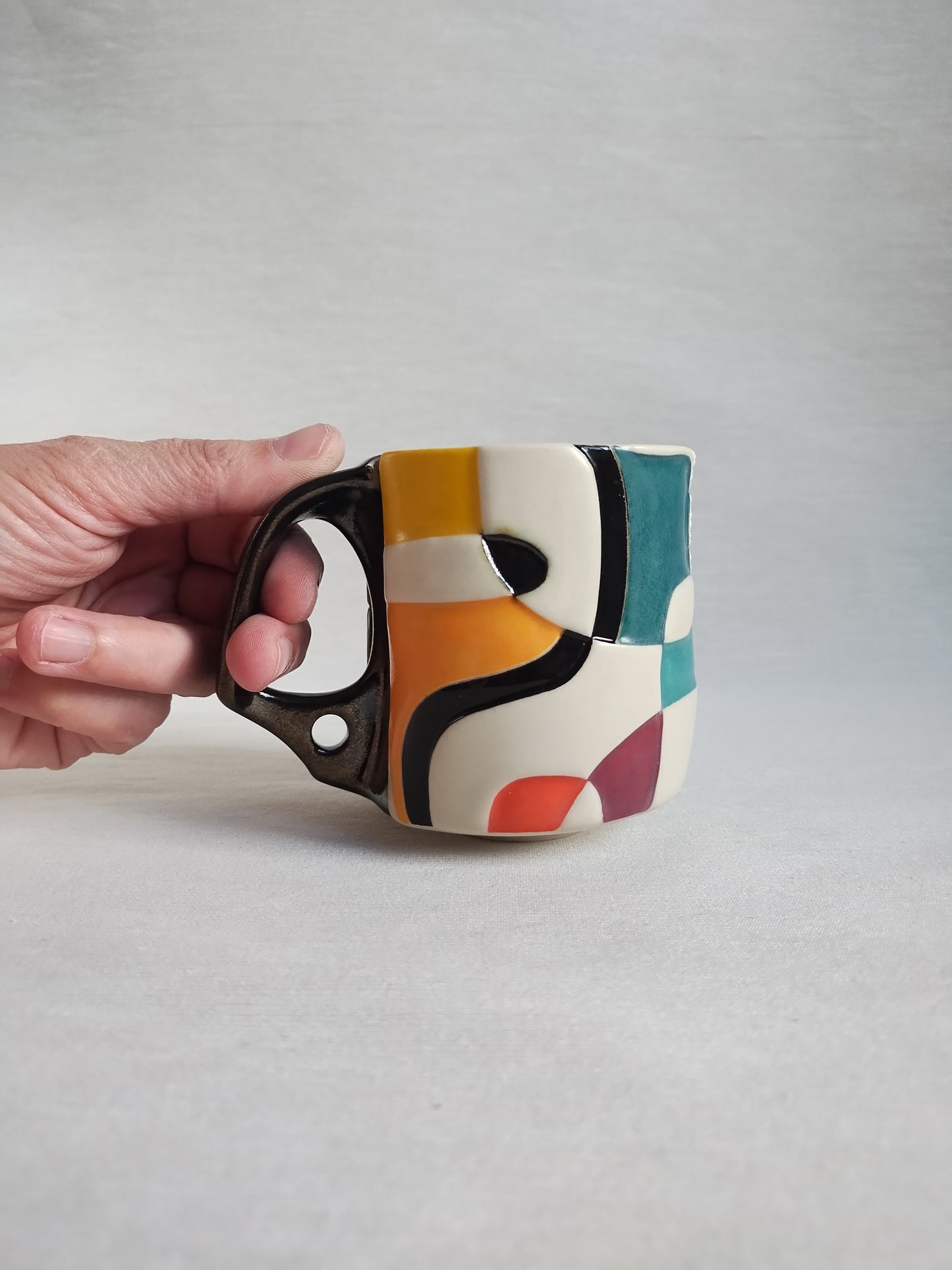 "Black mirrors & 5D chess" mug, 10 oz