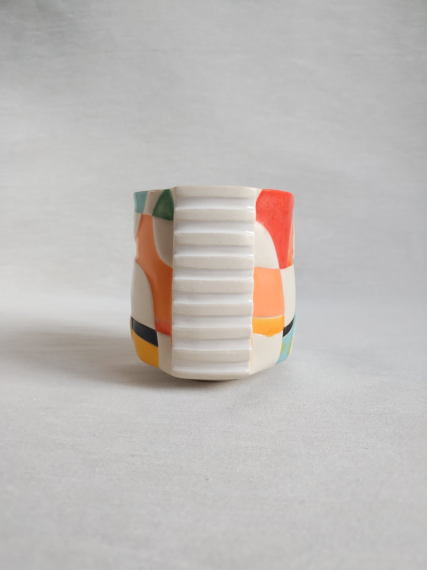 "5D chess: Hope or Circus" yunomi (tea cup), 10 oz