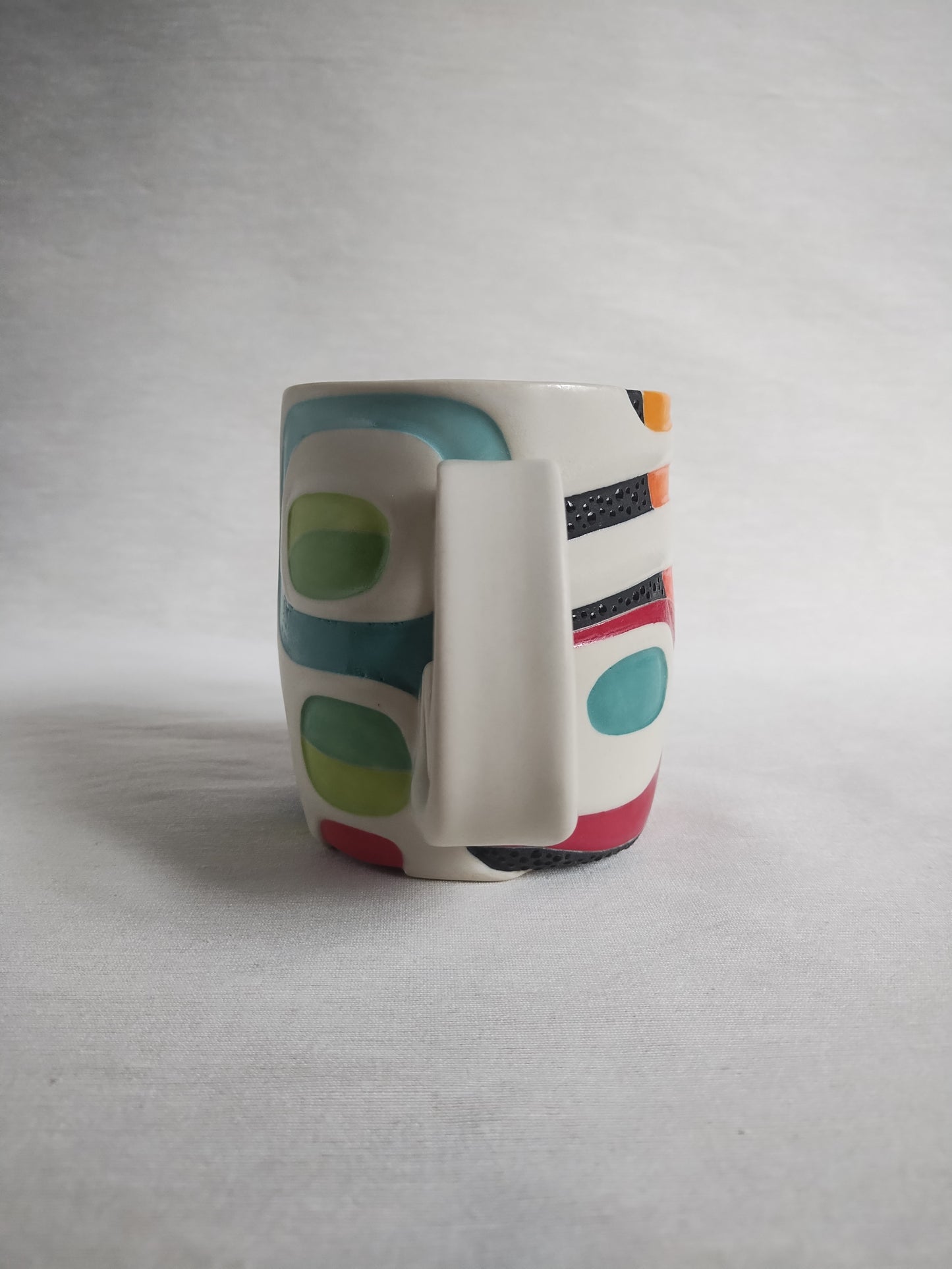 "Would've been a good match", (second) fancy butt mug, 16 oz