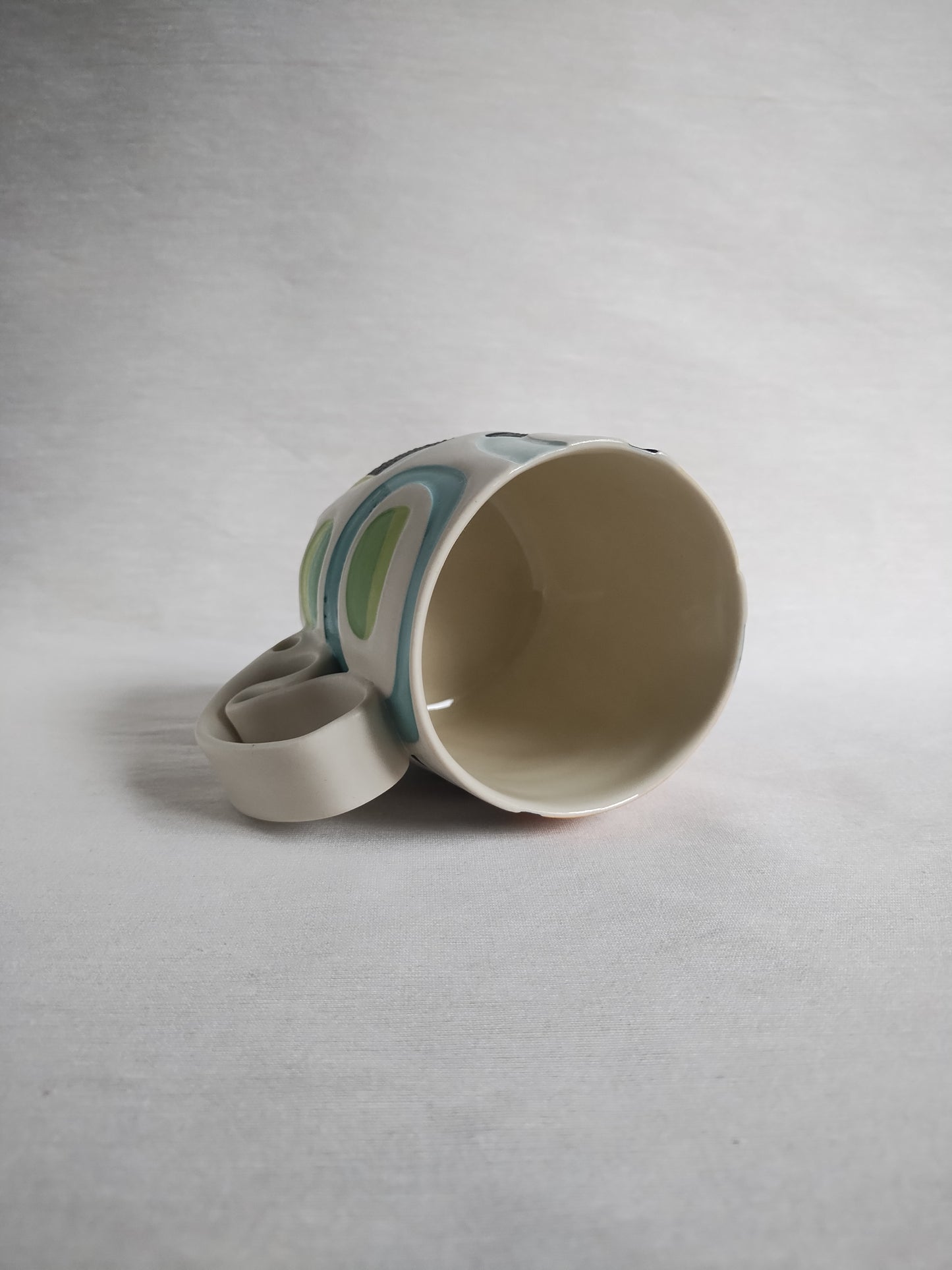 "Would've been a good match", (second) fancy butt mug, 16 oz
