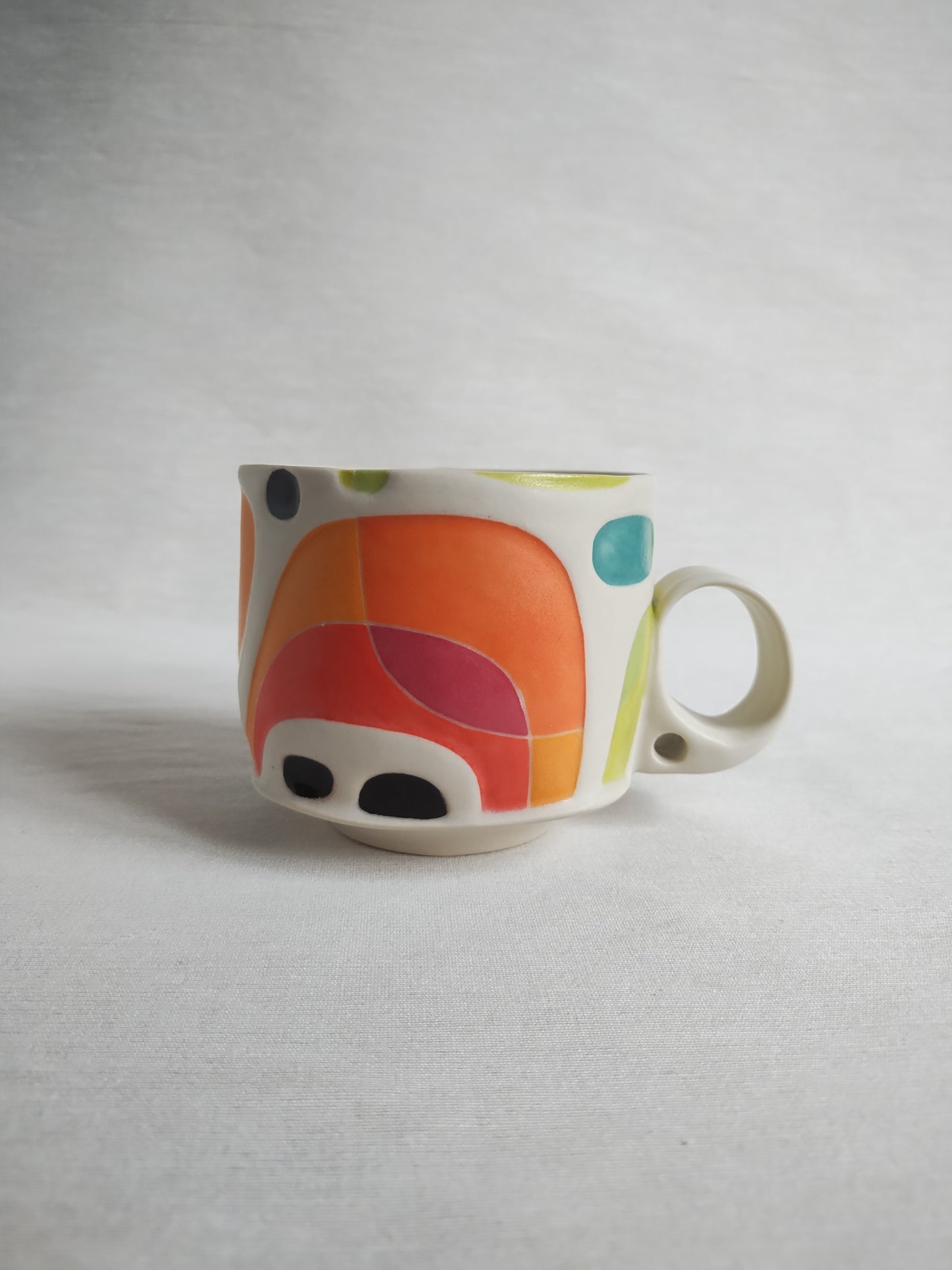 "what rhymes with orange?" teacup