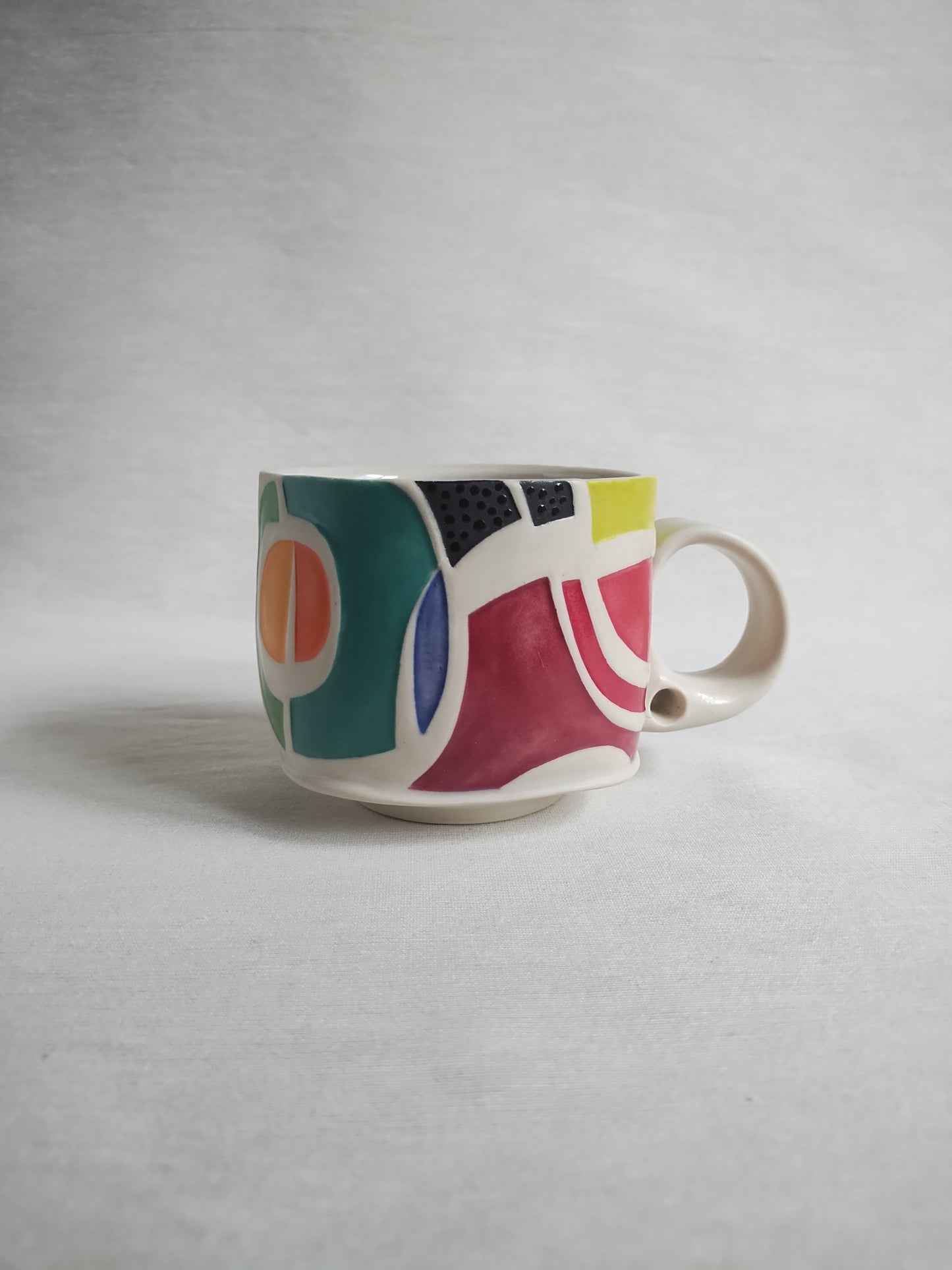 "Hot flash incoming" teacup, 11oz