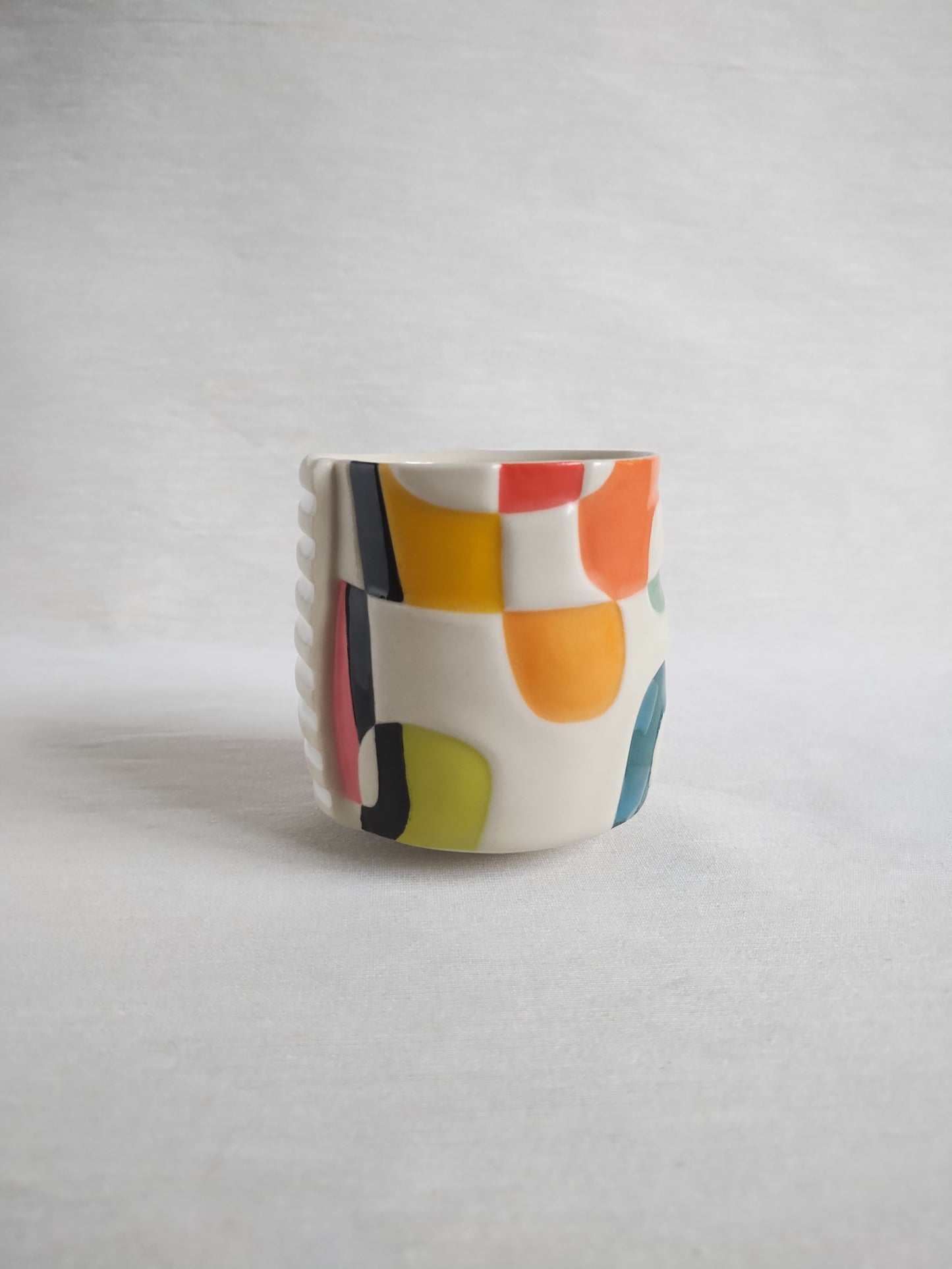 "5D chess: Dark Waters" (second) yunomi (tea cup), 10 oz