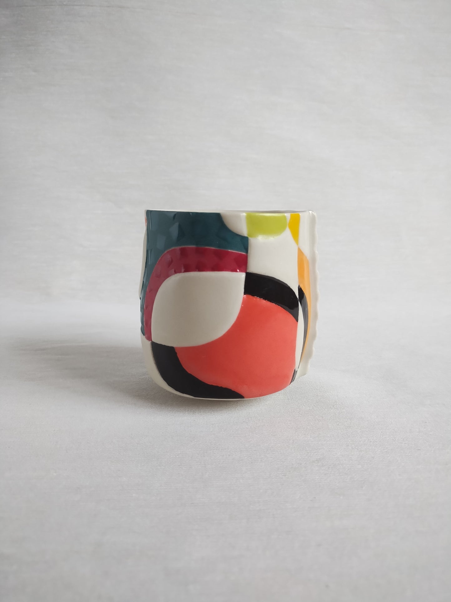 "5D chess: Dark Waters" (second) yunomi (tea cup), 10 oz
