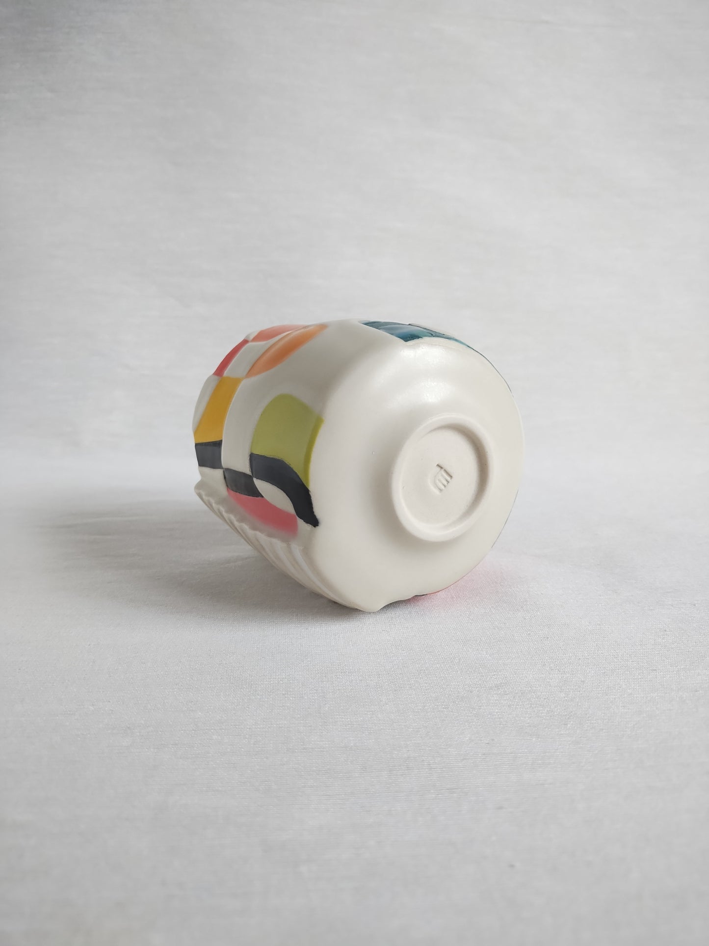 "5D chess: Dark Waters" (second) yunomi (tea cup), 10 oz
