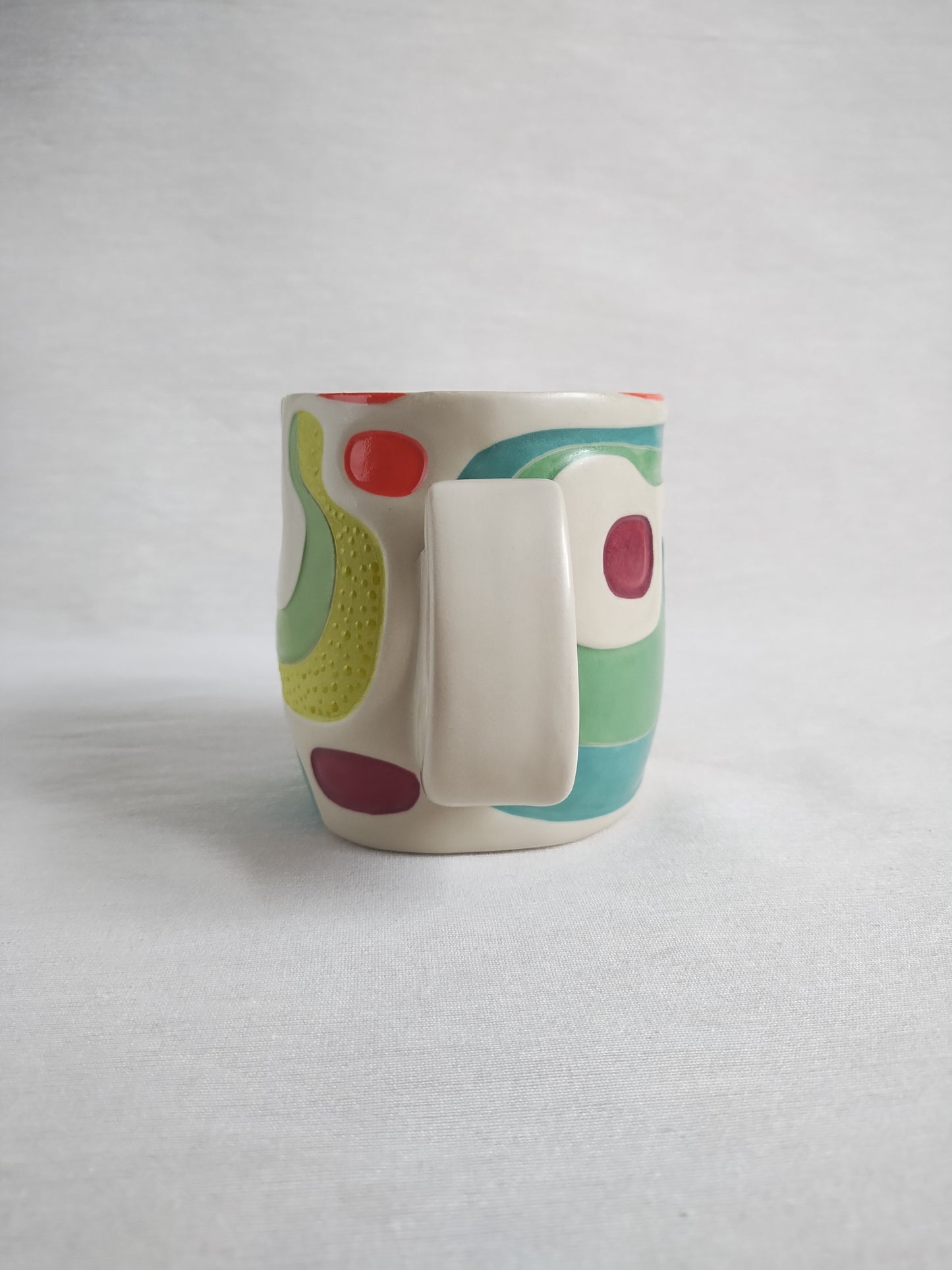 "Block party" (second) mug, 14oz