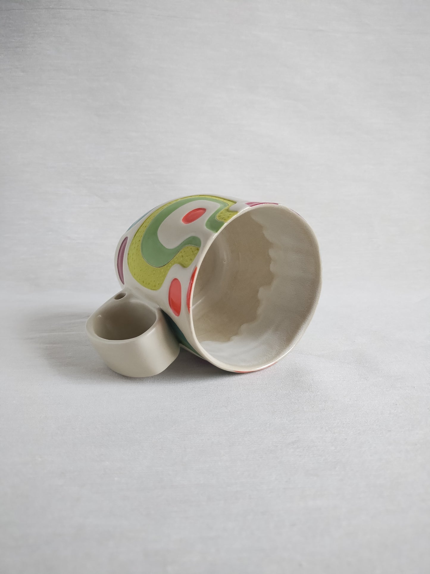 "Block party" (second) mug, 14oz