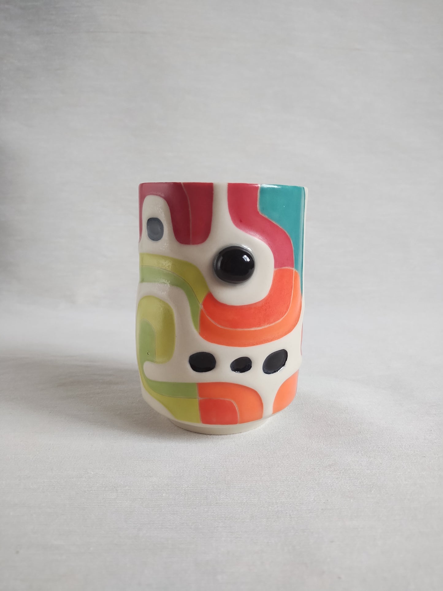 "5D chess: Spoon Orchestra" (second) tumbler, 14 oz