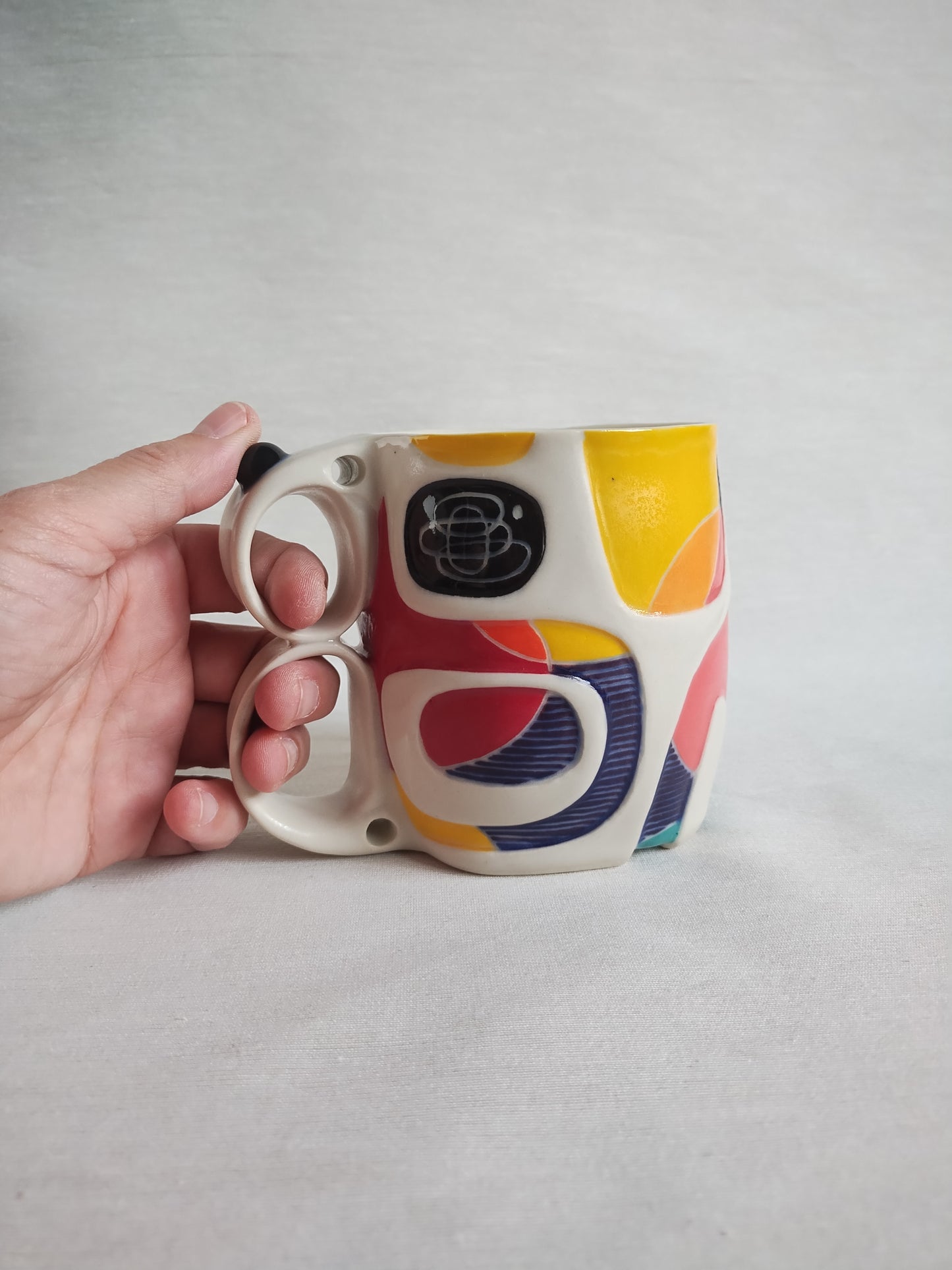 "Intersectionality", (second) fancy butt mug, 16 oz