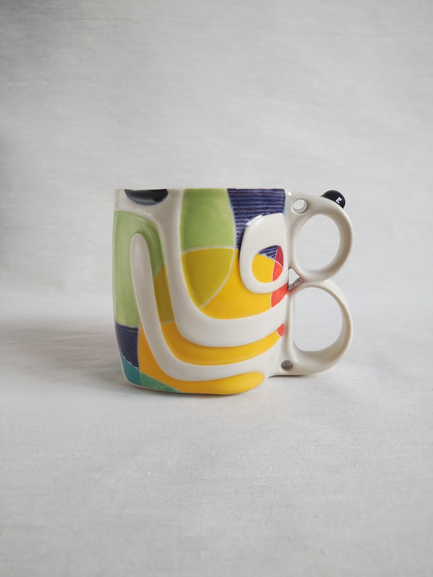 "Intersectionality", (second) fancy butt mug, 16 oz