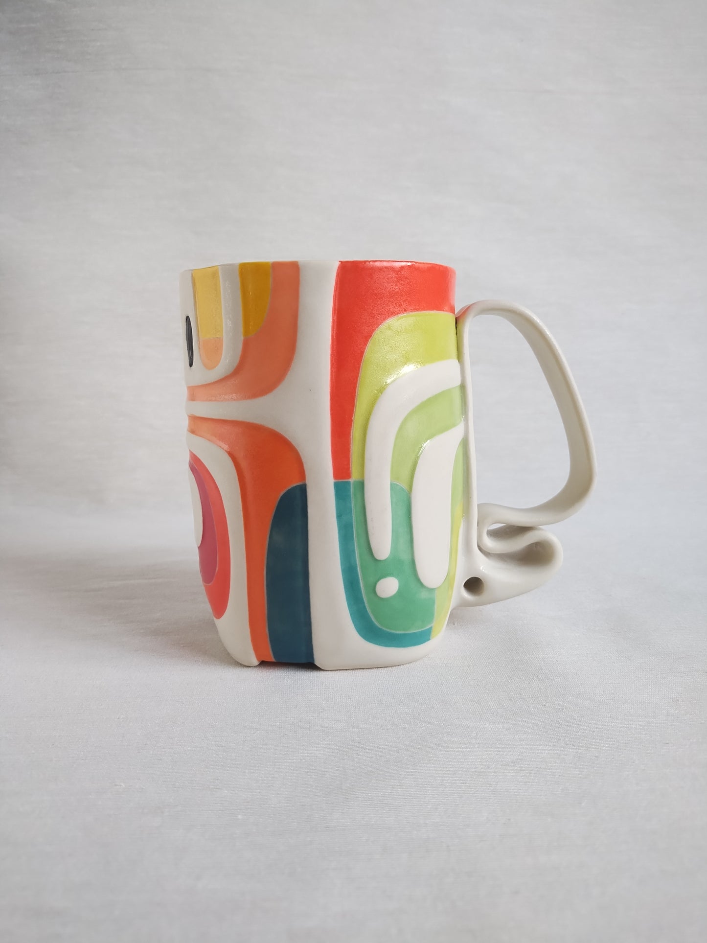 "Juxtaposition" (second) - fancy butt mug (18oz)
