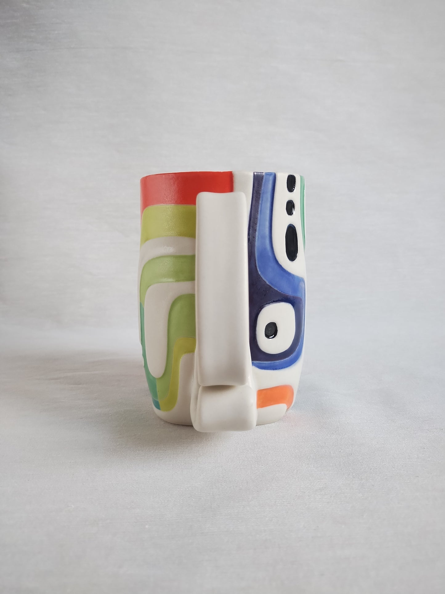 "Juxtaposition" (second) - fancy butt mug (18oz)
