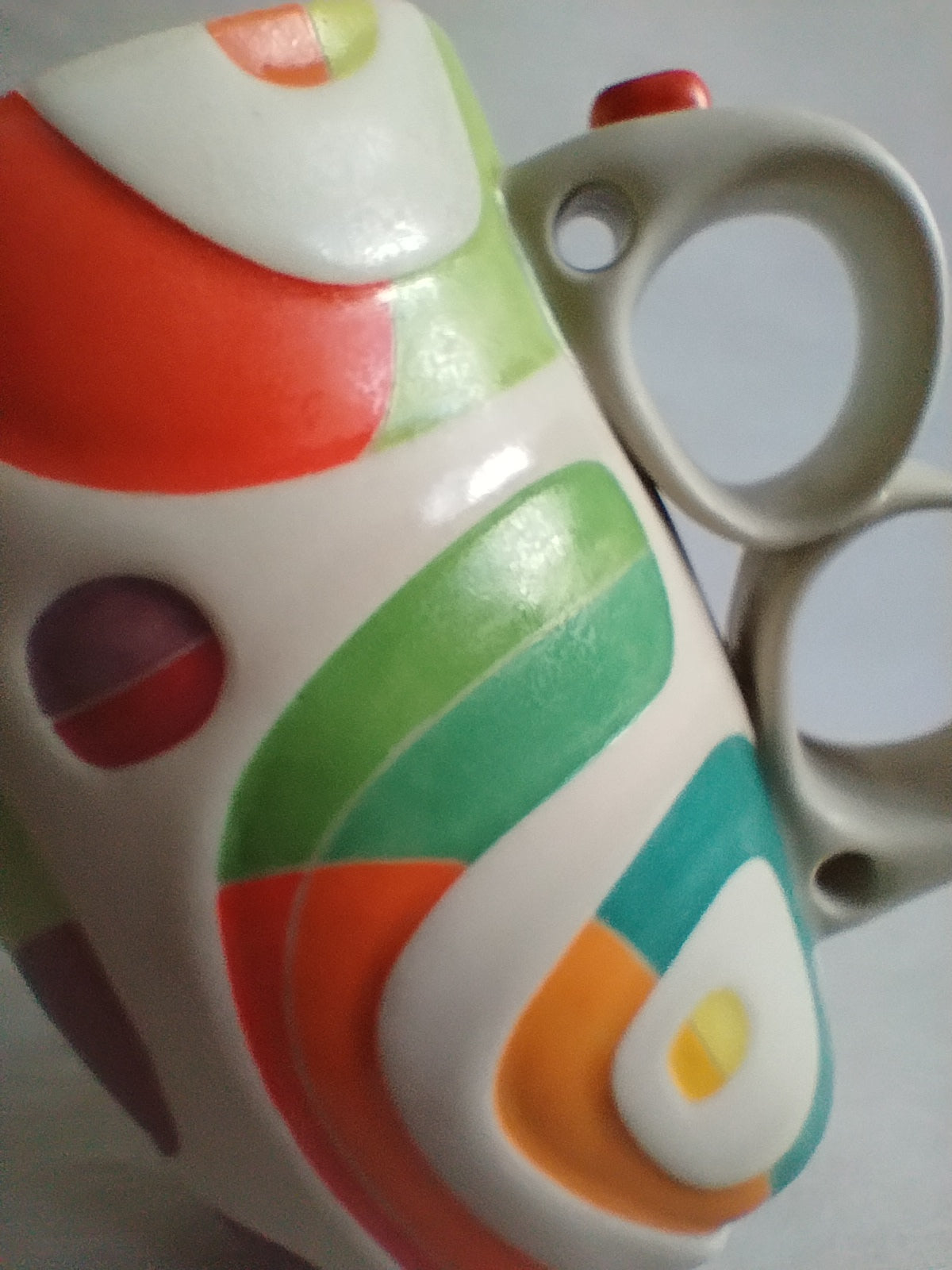 "Basket of Wildflowers" (second) - fancy butt mug (18oz)