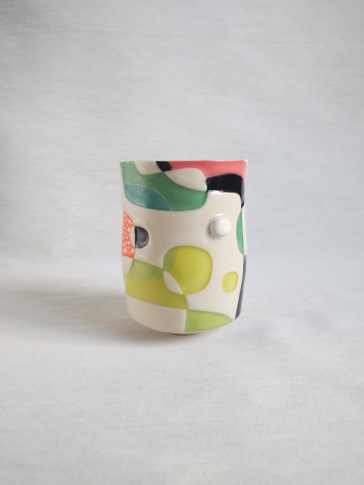 "5D chess: Holiday mandarins" tumbler, 14 oz