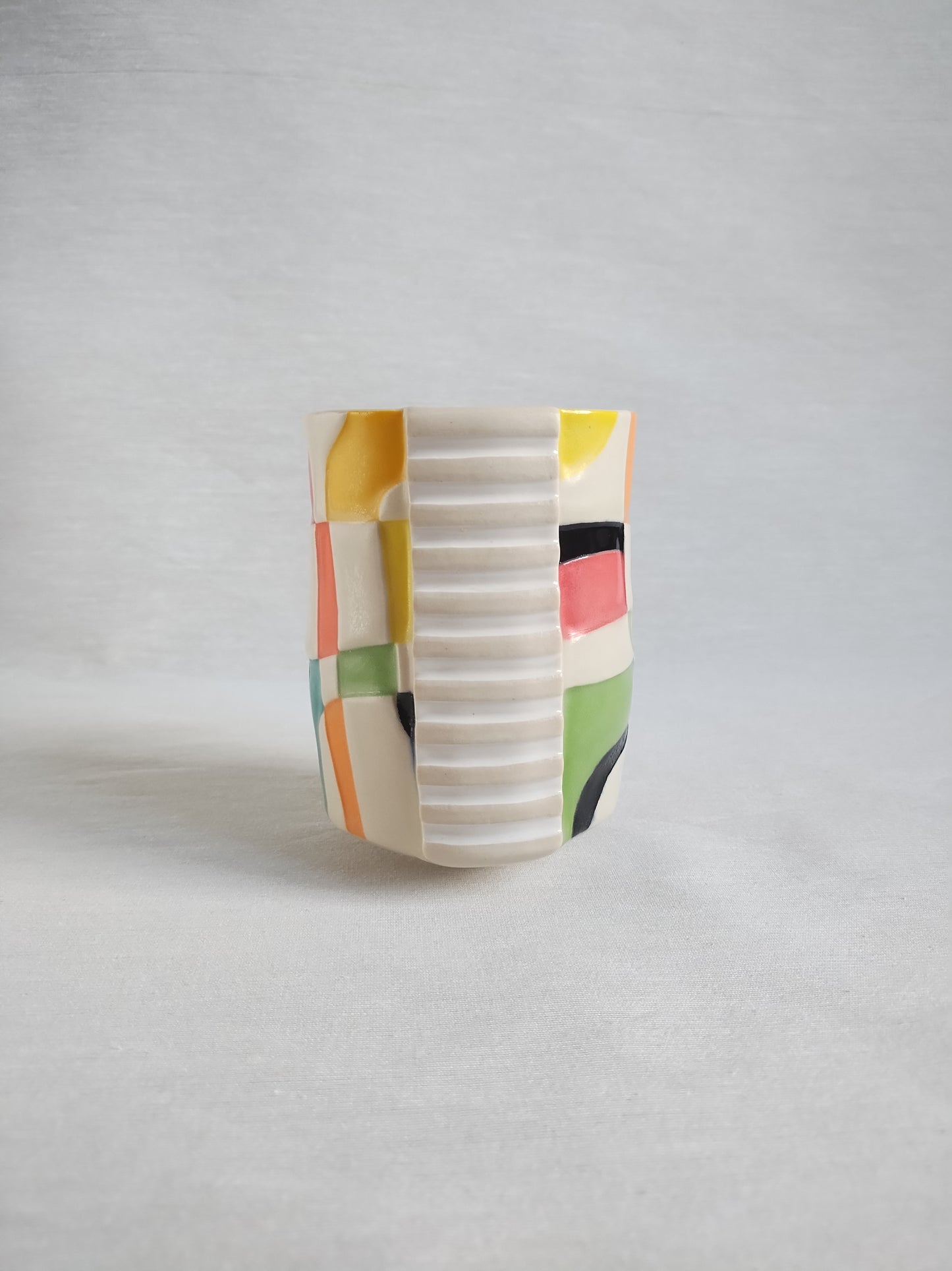 "5D chess: Holiday mandarins" tumbler, 14 oz