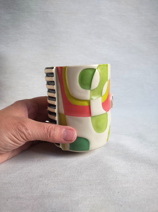 "5D chess: Ode to Liberace" tumbler, 14 oz