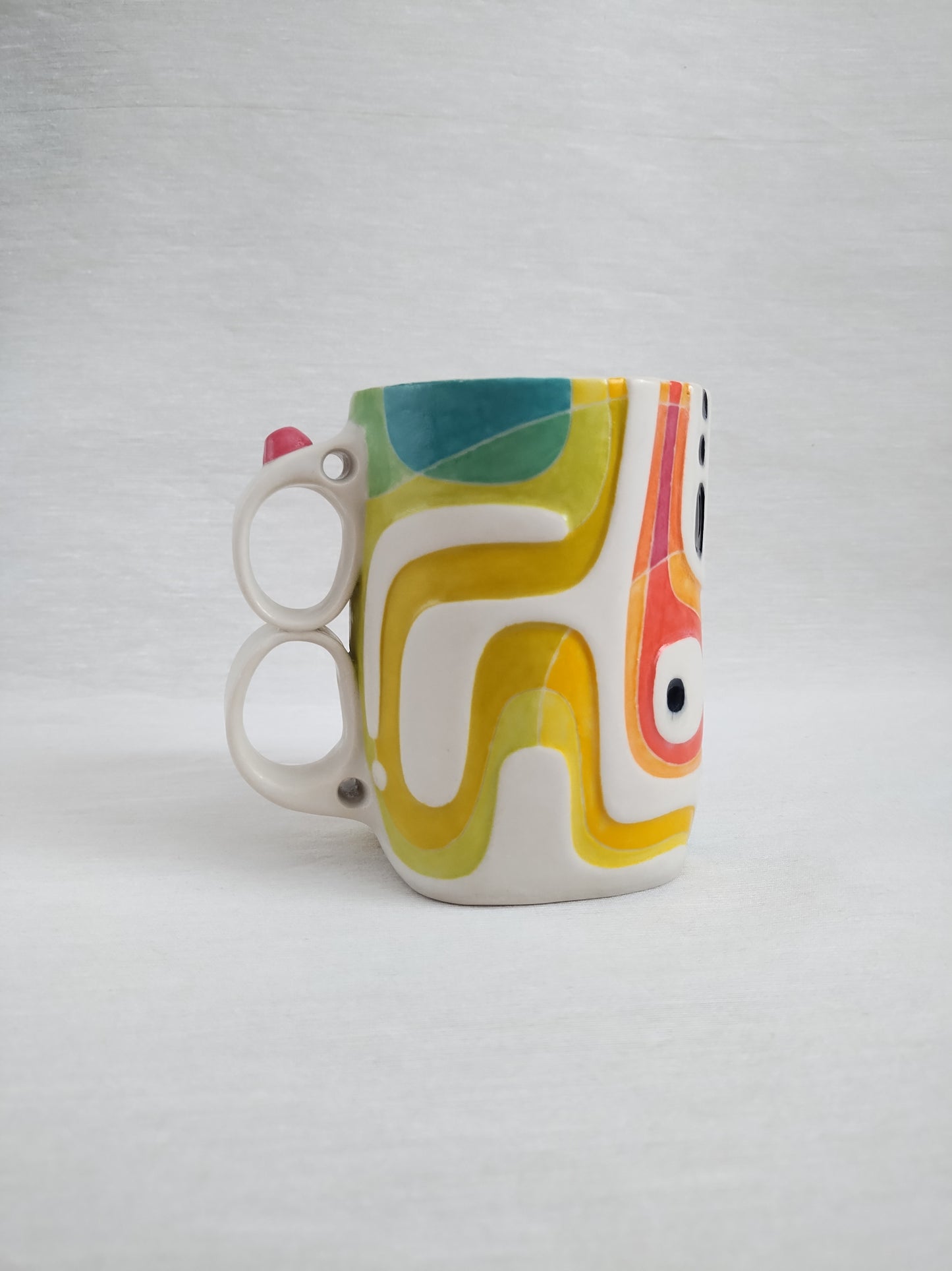 "Oktoberfest in the Flower Garden" - fancy butt mug (18oz)