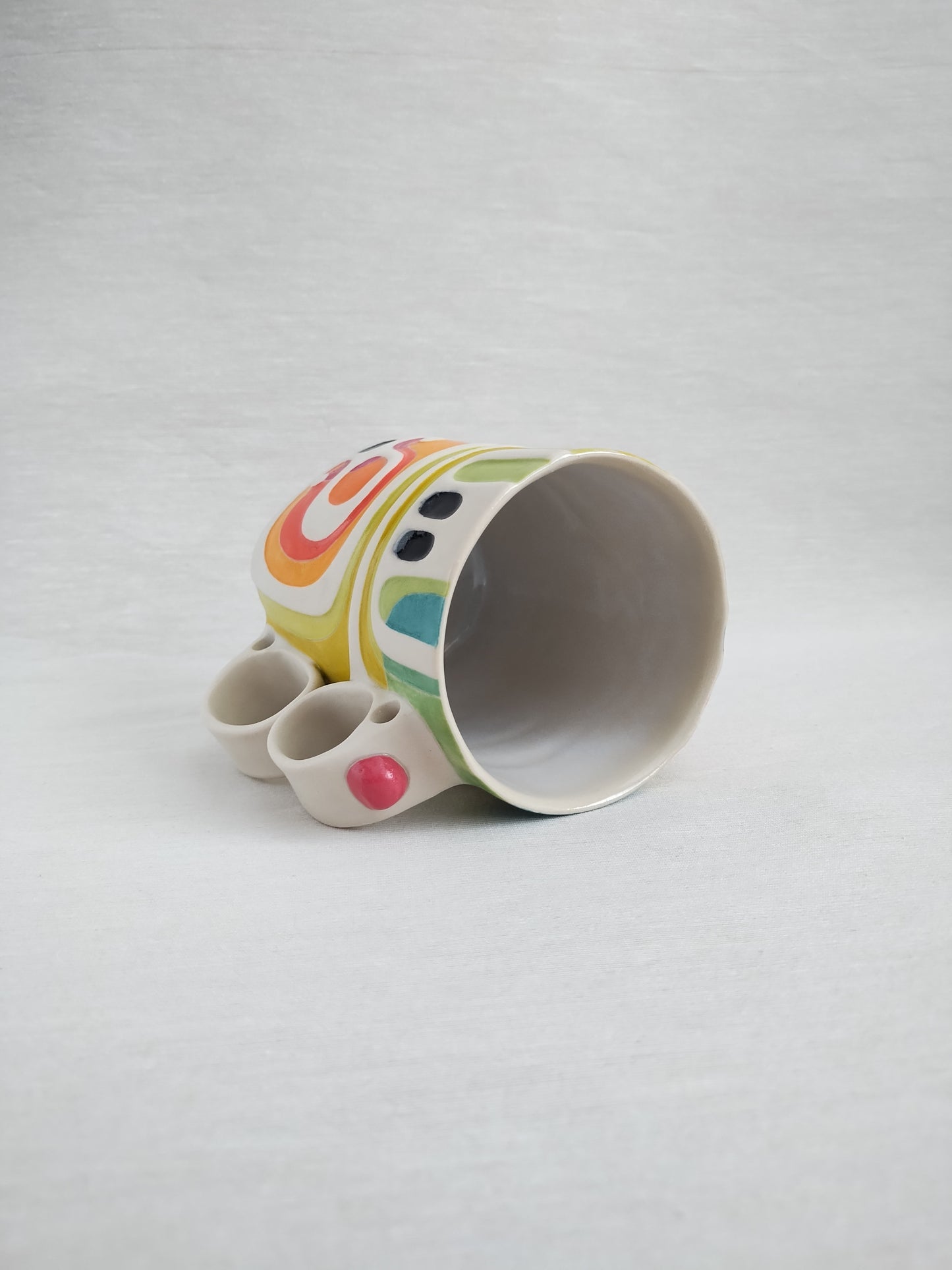 "Oktoberfest in the Flower Garden" - fancy butt mug (18oz)