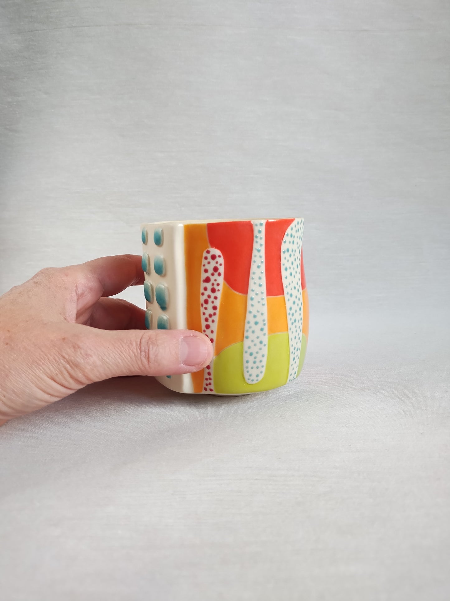 "Midsummer Daydream" yunomi (tea cup), 10 oz