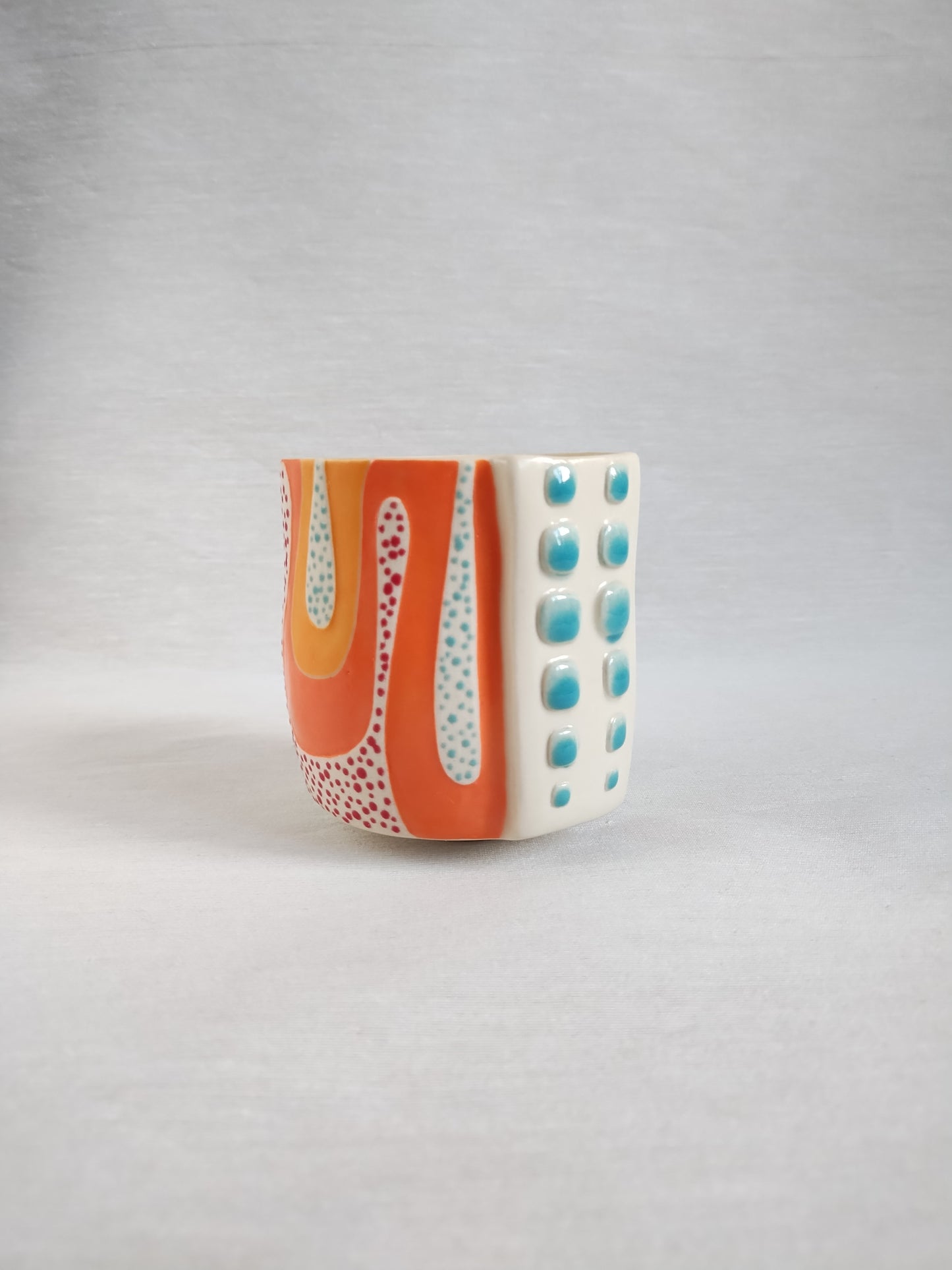 "Midsummer Daydream" yunomi (tea cup), 10 oz